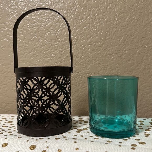 PARTYLITE Lantern 1 Island Inspiration Mini Lantern NWOB - Picture 6 of 8